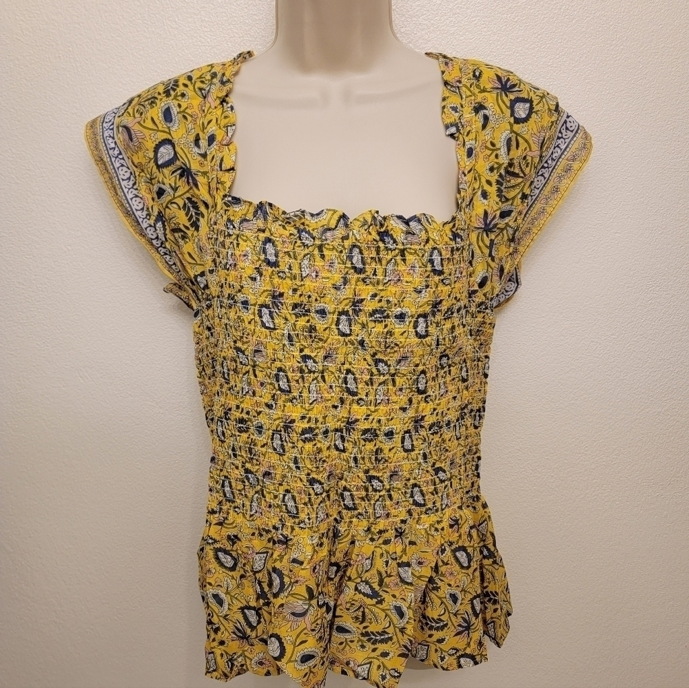 Jennifer & Grace Ruffle Sleeve Blouse